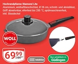 Hochrandpfanne Diamond Lite im Angebot bei GLOBUS in St. Ingbert Hochrandpfanne Diamond Lite Angebote von WOLL bei GLOBUS St. Ingbert für 69,99 €