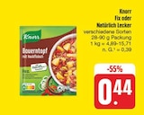 Fix oder Natürlich Lecker bei EDEKA im Alfeld Prospekt für 0,44 €