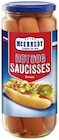 Saucisses pour hot dog - MCENNEDY en promo chez Lidl Villeurbanne à 2,69 €