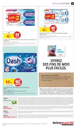 Prix et réduction Lessive dans le prospectus Intermarché Express en cours Offre Lessive dans le catalogue Intermarché Express du moment à la page 11