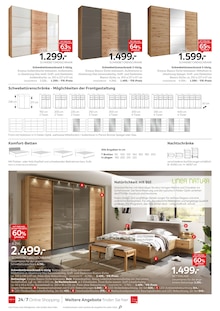 Kleiderschrank im aktuellen XXXLutz Möbelhäuser Prospekt (Fürth) Kleiderschrank im XXXLutz Möbelhäuser Prospekt "Schlafen Spezial" mit 24 Seiten (Fürth)