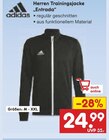 Herren Trainingsjacke Entrada Angebote von Adidas bei Netto Marken-Discount Wolfenbüttel für 24,99 €