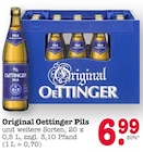 Original Oettinger Pils Angebote von Oettinger bei E center Dreieich für 6,99 €