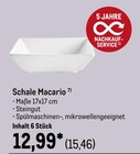 Schale Macario im aktuellen METRO Prospekt für 15,46 €