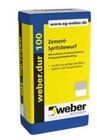 Zement-Spritzbewurf dur 100 Angebote von weber bei Holz Possling Potsdam für 12,30 €