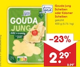 Gouda jung Scheiben oder Edamer Scheiben von Gutes Land im aktuellen Netto Marken-Discount Prospekt