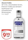 Aktuelles Absolut Vodka Angebot bei GLOBUS in Koblenz ab 9,99 €