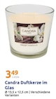 Duftkerze im Glas von Candra im aktuellen Action Prospekt für 3,49 €