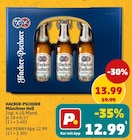 Münchner Hell von Hacker-Pschorr im aktuellen Penny Prospekt für 12,99 €