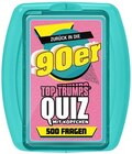 Zurück in die 90er Quiz von Top Trumps im aktuellen REWE Prospekt