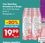 Sparkling Strawberry & Ginger Angebote von Voss bei Netto Marken-Discount Coesfeld für 2,00 €