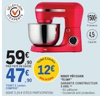 Robot Pâtissier - Elsay dans le catalogue E.Leclerc