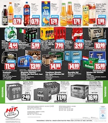 Coca Cola im aktuellen HIT Prospekt (Nettetal) Coca Cola im HIT Prospekt "ECHTE VIELFALT" mit 18 Seiten (Nettetal)