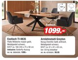 Esstisch TI-0635 Angebote bei Möbel AS Karlsruhe für 99,95 €