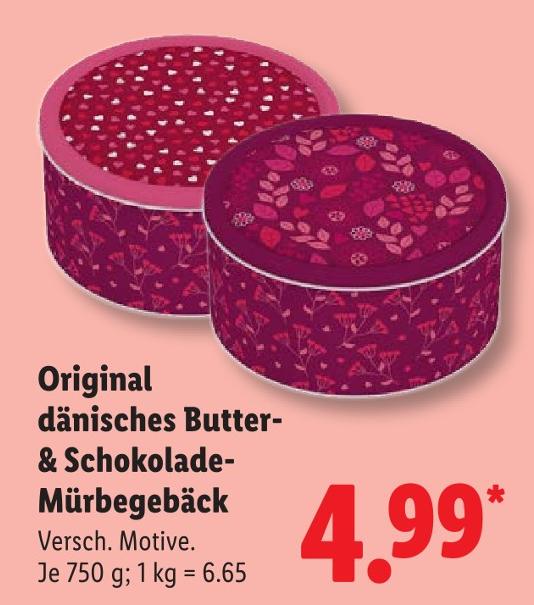 Original dänisches Butter- & Schokolade-Mürbegebäck