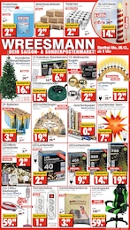 Wreesmann Weihnachtsbeleuchtung im Prospekt 