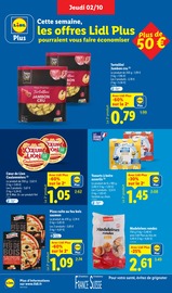 Pizza Angebote im Prospekt "Plus de 55 produits bio dans l'assiette, ça vaut le coup." von Lidl Pizza Angebote im Prospekt "Plus de 55 produits bio dans l'assiette, ça vaut le coup." von Lidl auf Seite 10