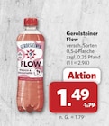 Flow Angebote von Gerolsteiner bei combi Hannover für 1,49 €