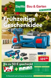 BayWa Bau- und Gartenmärkte Baumärkte Prospekt der aktuellen Woche mit 16 Seiten, gültig von 17.11.2025 bis 22.11.2025, in Grafenau und Umgebung Aktueller BayWa Bau- und Gartenmärkte Baumärkte Prospekt in Grafenau und Umgebung, "Hier bin ich gern" mit 16 Seiten, 17.11.2025 - 22.11.2025