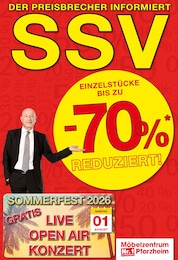 Möbelzentrum Pforzheim Prospekt: "SSV", 4 Seiten, 13.06.2026 - 04.07.2026