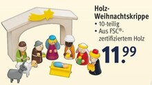 von IDEENWELT Holz-Weihnachtskrippe von IDEENWELT