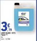 Lave glace -10°c - ECO+ dans le catalogue E.Leclerc