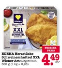 Herzstücke Schweineschnitzel XXL Wiener Art Angebote von EDEKA bei E center Heidelberg für 4,49 €