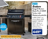 Gasgrill Boston Black Pro 4 SIKR Turbo, inkl. Wetterschutzhülle Angebote von Enders bei ALDI Nord Hagen für 449,00 €