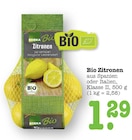 Aktuelles Bio Zitronen Angebot bei E center in Frankfurt (Main) ab 1,29 €