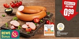 REWE - GQB Strohschwein Lyoner halbe Ringe Angebot im Prospekt GQB Strohschwein Lyoner halbe Ringe bei REWE im Prospekt "" für 0,99 €