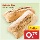 Aktuelle Oliven Angebote bei Netto Marken-Discount in Ulm Aktuelles Ciabatta Olive Angebot bei Netto Marken-Discount in Ulm ab 0,79 €