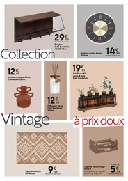 Prix et réduction Horloge Murale dans le prospectus Maxi Bazar en cours Offre Horloge Murale dans le catalogue Maxi Bazar du moment à la page 8