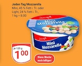 Aktuelles Mozzarella Mini Angebot bei GLOBUS in Mannheim ab 1,00 €