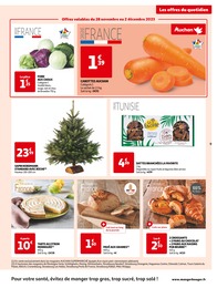Prix et réduction Sapin Nordmann dans le prospectus Auchan Supermarché en cours Offre Sapin Nordmann dans le catalogue Auchan Supermarché du moment à la page 9