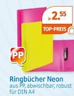 Ringbücher Neon im aktuellen Müller Prospekt für 2,55 €