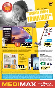 Kühlschrank im MEDIMAX Prospekt "TECHNIK TRIFFT FRÜHLING" mit 11 Seiten (Eberswalde)