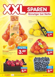 Netto Marken-Discount Blaubeeren im Prospekt 