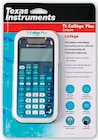 Calculatrice Scientifique TI-College Plus Solaire - TEXAS INSTRUMENT - Hyper U à Mulhouse Calculatrice Scientifique TI-College Plus Solaire - TEXAS INSTRUMENT en promo chez Hyper U Mulhouse à 16,20 €