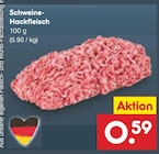 Schweine-Hackfleisch Angebote bei Netto Marken-Discount Hof für 0,59 €