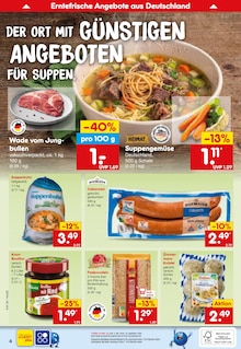 Wurst im Netto Marken-Discount Prospekt "Aktuelle Angebote" mit 69 Seiten (Leverkusen)