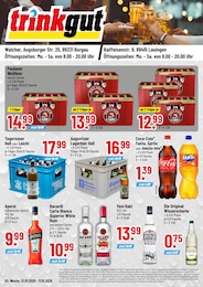 Trinkgut Prospekt für Leipheim mit 4 Seiten Trinkgut Prospekt für Leipheim: "Aktuelle Angebote", 4 Seiten, 12.01.2026 - 17.01.2026