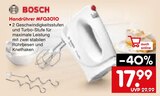 Handrührer MFQ3010 im Angebot bei Netto Marken-Discount in Rostock Handrührer MFQ3010 Angebote von BOSCH bei Netto Marken-Discount Rostock für 17,99 €