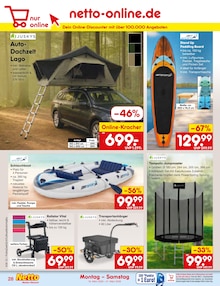 Zelt im Netto Marken-Discount Prospekt "Aktuelle Angebote" mit 64 Seiten (Pforzheim)