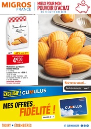 Catalogue Migros France "MIEUX POUR MON POUVOIR D'ACHAT" à Annemasse et alentours, 20 pages, 14/05/2024 - 19/05/2024
