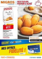 Catalogue Supermarchés Migros France en cours à Cranves-Sales et alentours, "MIEUX POUR MON POUVOIR D'ACHAT", 20 pages, 14/05/2024 - 19/05/2024
