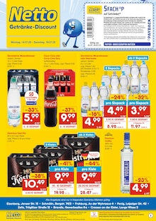 Netto Marken-Discount Waldenburg Prospekt "DER ORT, AN DEM DU IMMER AUSGEZEICHNETE PREISE FINDEST." mit 2 Seiten