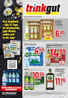 Aktueller Trinkgut Prospekt "Aktuelle Angebote" Seite 1 von 8 Seiten