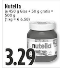 Nutella im Angebot bei EDEKA in Heinsberg Nutella Angebote bei EDEKA Heinsberg für 3,29 €