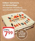 Erdbeer-Sahnetorte mit Motivaufleger im Angebot bei GLOBUS in Zwickau Erdbeer-Sahnetorte mit Motivaufleger Angebote bei GLOBUS Zwickau für 7,99 €