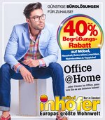 Möbel Inhofer Prospekt für Affing mit 14 Seiten Möbel Inhofer Prospekt für Affing: "Office @ Home", 14 Seiten, 21.04.2021 - 04.05.2021